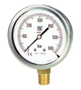 NUOVA FIMA MGS10 DN100 Bourdon tube pressure gauge