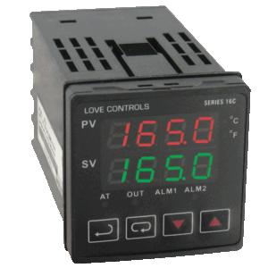 DWYER 16C 1/16 din temperature controller