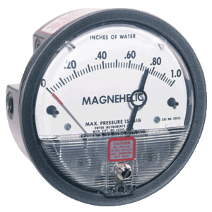 DWYER Magnehelic 2000 diferenciālā spiediena mērītājs