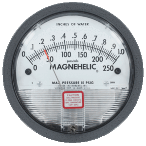 DWYER Magnehelic 2000 diferenciālā spiediena mērītājs