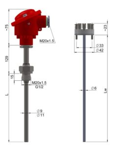 LIMATHERM TTKGN-11 Termoelementi