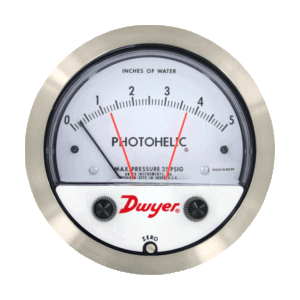 DWYER Photohelic 3000MR/3000MRS switch & gage