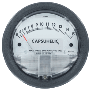 DWYER Capsuhelic 4000 differential pressure gage