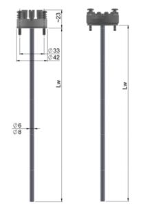 LIMATHERM W1K termopāris