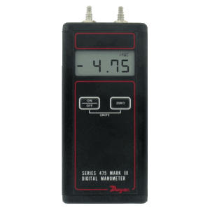 DWYER 475 intrinsically safe handheld digital manometer