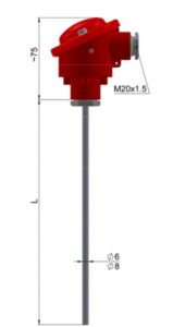 LIMATHERM TTKI-6/8 Thermocouple