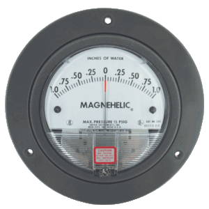 DWYER Magnehelic 2000 differential pressure gage