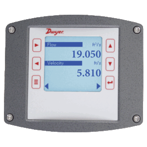 DWYER IEF insertion electromagnetic flow transmitter