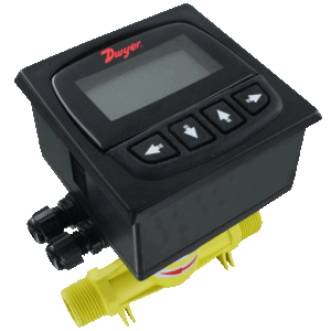 DWYER DFMT digital paddlewheel flow transmitter