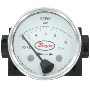 DWYER DTFA variable-area flowmeter for gas