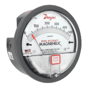 DWYER Magnehelic 2000 diferenciālā spiediena mērītājs