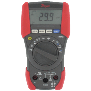 DWYER MM-2 digital multimeter with true rms