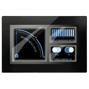 DWYER SPPM2 graphical user interface panel meter