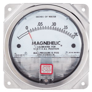 DWYER Magnehelic 2000 differential pressure gage