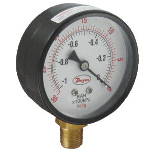 DWYER UGK 2.5″ utility pressure gage