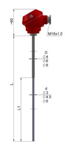 LIMATHERM TTJGB-11 Termoelementi