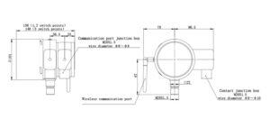 LANSO ZMJ100PRW Wireless Remote Transmission Density Monitor