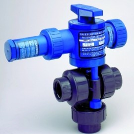 PLAST-O-MATIC TABV/TABR 3-Way Air Actuated Ball Valves