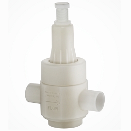 PLAST-O-MATIC UPR Ultra-Pure Regulators/Elastomer Free