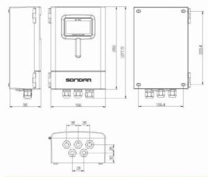 ISTEC SL-100S Smart Ultrasonic Level Meter
