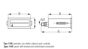 TE.MA. MC1100 Low-Pressure gauge capsule type
