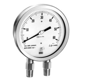 TE.MA. MDC1200 Differential pressure gauge Bourdon Type