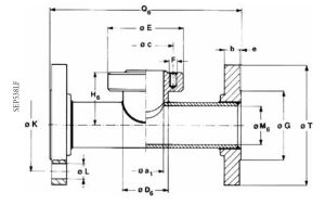 TE.MA. SEP538 Diaphragm seal in line