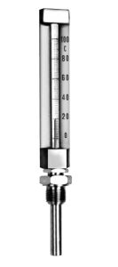 TE.MA. TV1006 Thermometer with rectangular aluminium case