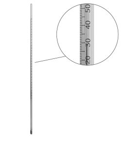 TE.MA. TV1009 High accuracy glass thermometer without casing