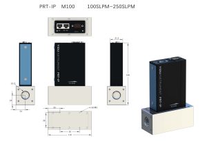 YIDU M gāzes masas plūsmas mērītājs