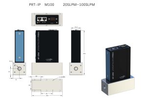 YIDU M gāzes masas plūsmas mērītājs