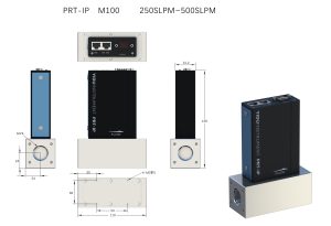 YIDU M gāzes masas plūsmas mērītājs