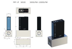 YIDU M gāzes masas plūsmas mērītājs