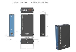 YIDU MC gāzes masas plūsmas regulators