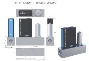 YIDU MC gāzes masas plūsmas regulators