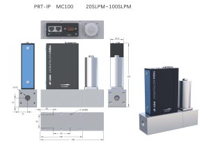 YIDU MC gāzes masas plūsmas regulators