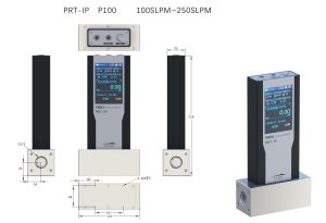 YIDU P portatīvais gāzes masas plūsmas mērītājs