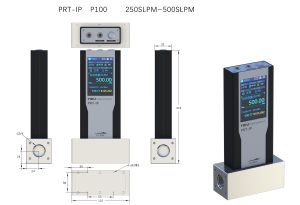 YIDU P portatīvais gāzes masas plūsmas mērītājs