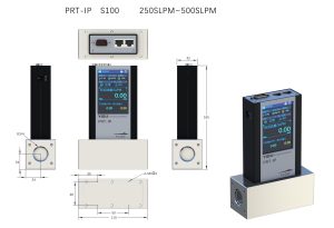 YIDU S gāzes masas plūsmas mērītājs