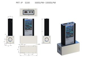 YIDU S gāzes masas plūsmas mērītājs