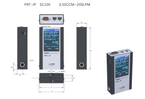 YIDU SC gāzes masas plūsmas regulators