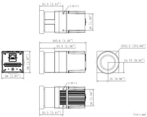 HIKMICRO QD610 Fixed Thermal Imaging Camera with High Frame Rate