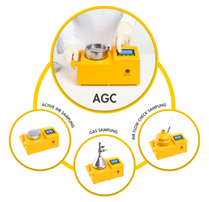 TRIO.BAS AGC Multi-Function Portable Microbiological Air Sampler