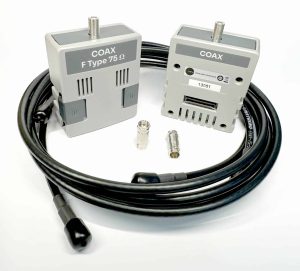 AEM AD-COAX-TYPE-F 75 Ohm Coax Type‑F Adapter Pair for TestPro